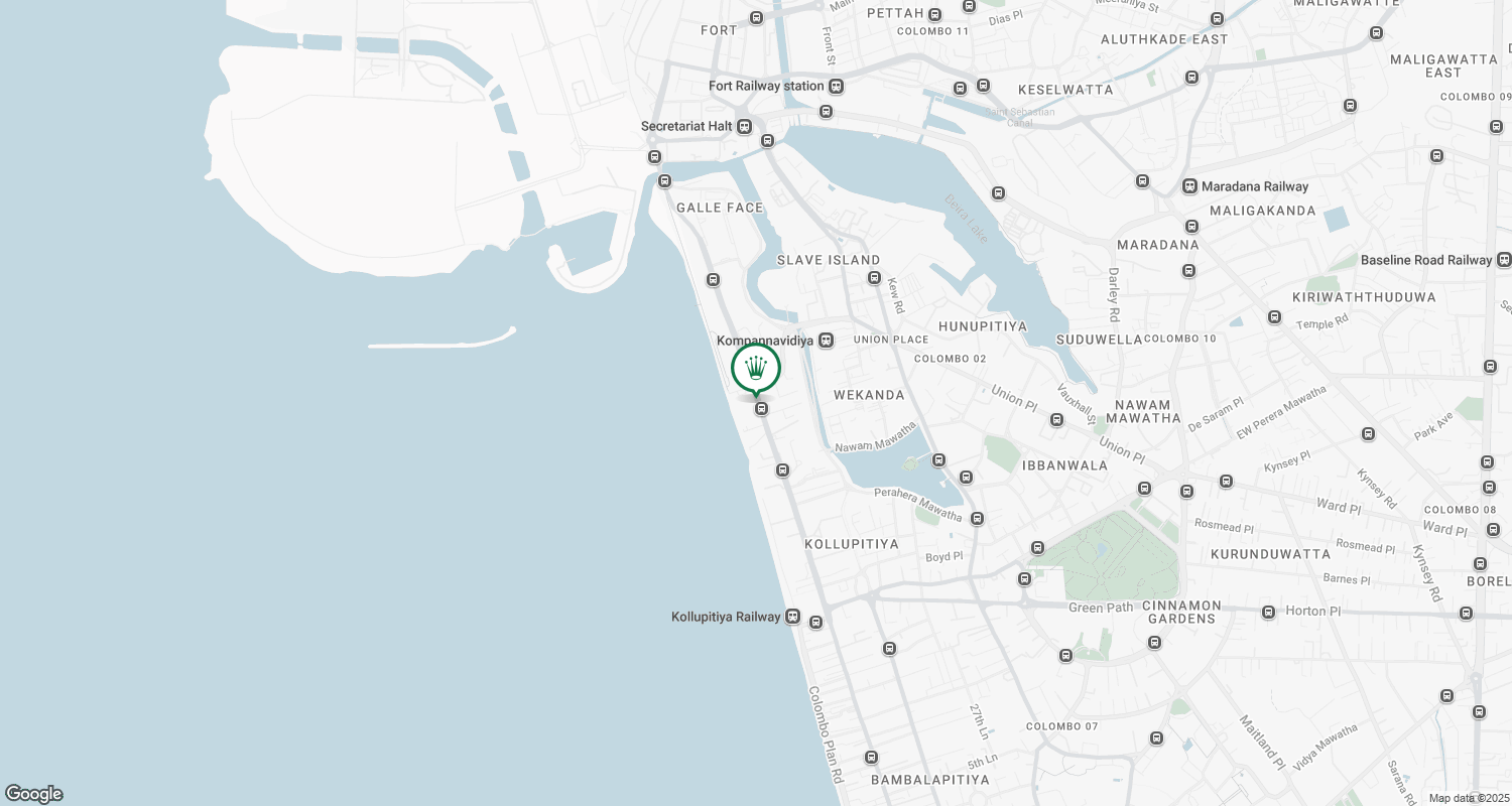 Map Showing Offical Rolex Retailer - Chatham Luxury Watches